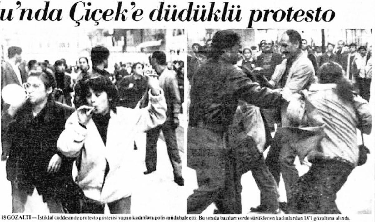 Cemil Çiçek'in ifadelerine yönelik "Düdüklü Protesto" ile ilgili bir haber