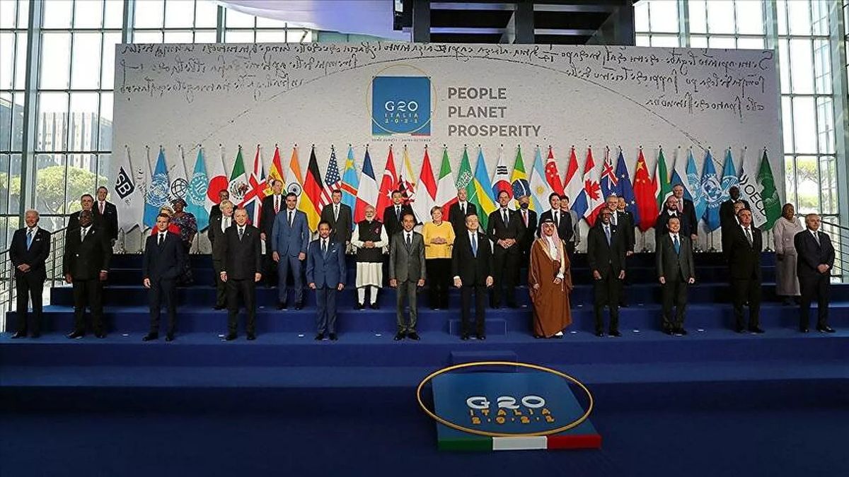 G20 Liderler Zirvesi Roma'da gerçekleşti.