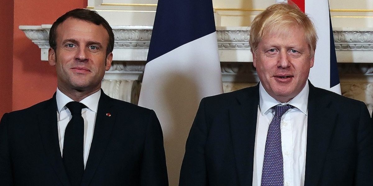 Emmanuel Macron ve Boris Johnson