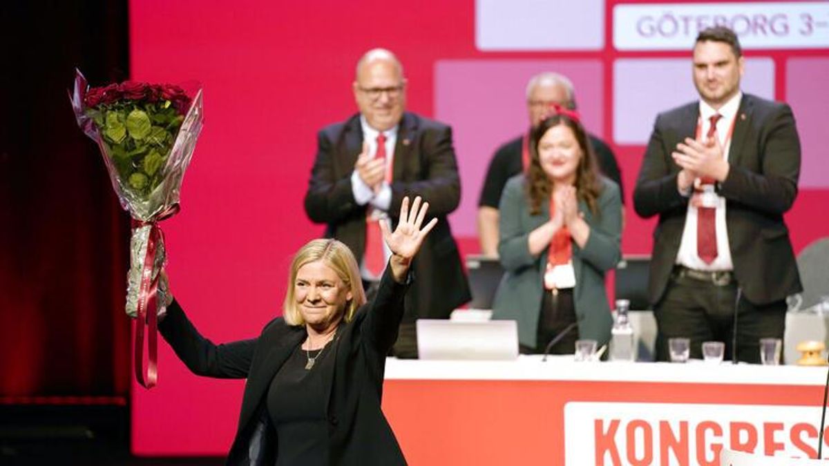 Sosyal Demokrat Parti lideri Magdalena Andersson'u başbakan seçildi.