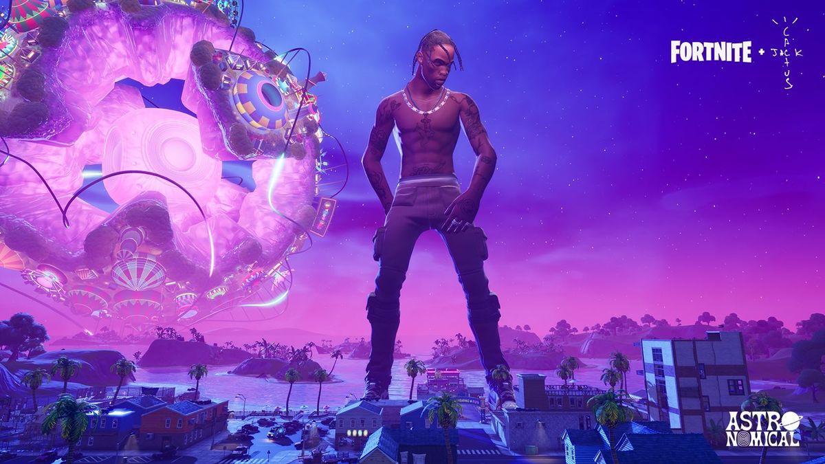 Fortnite - Astronomical - Travis Scott konseri