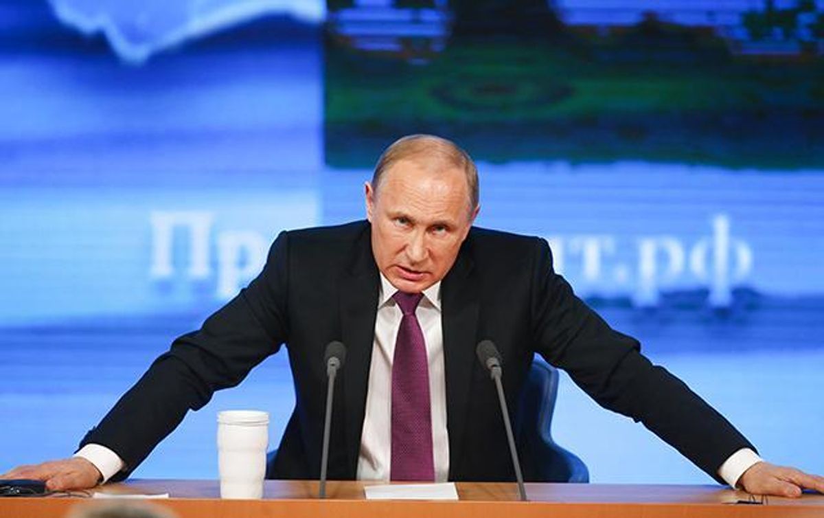 Putin'in kızgın fotoğrafı
