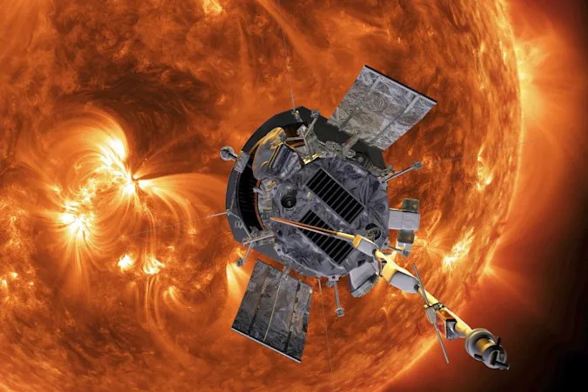 NASA'dan güneşe son derece yakın bir fotoğraf