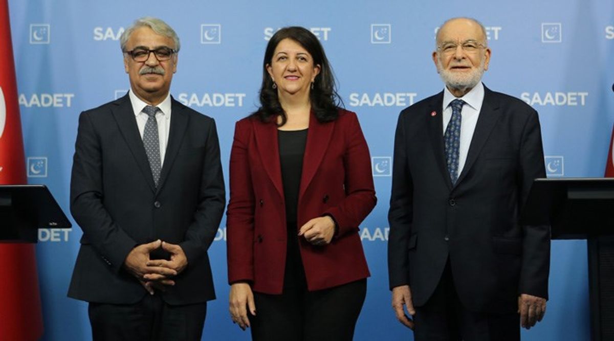 HDP ve Saadet partisi