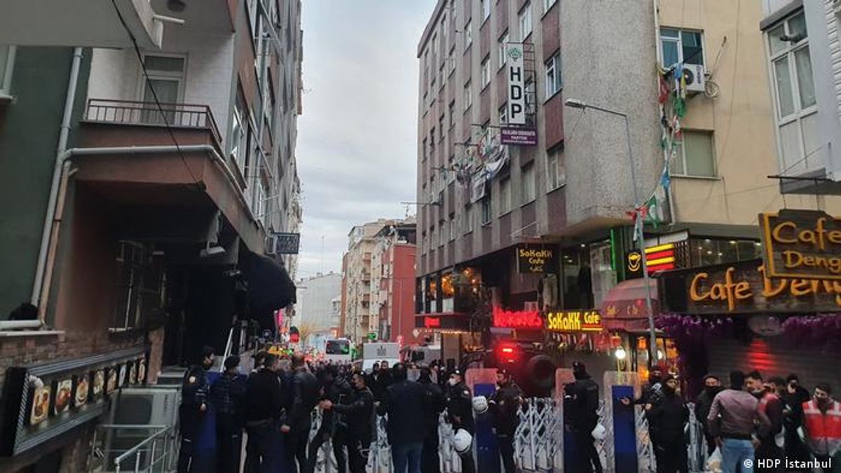 HDP'nin Bahçelievler binasına saldırı