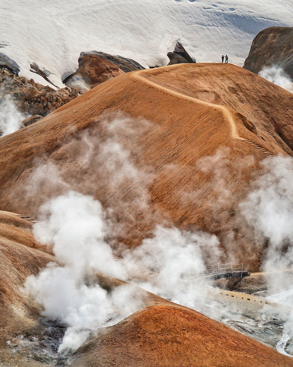 Ruta - dumanlar içinde kerlingarfjöll