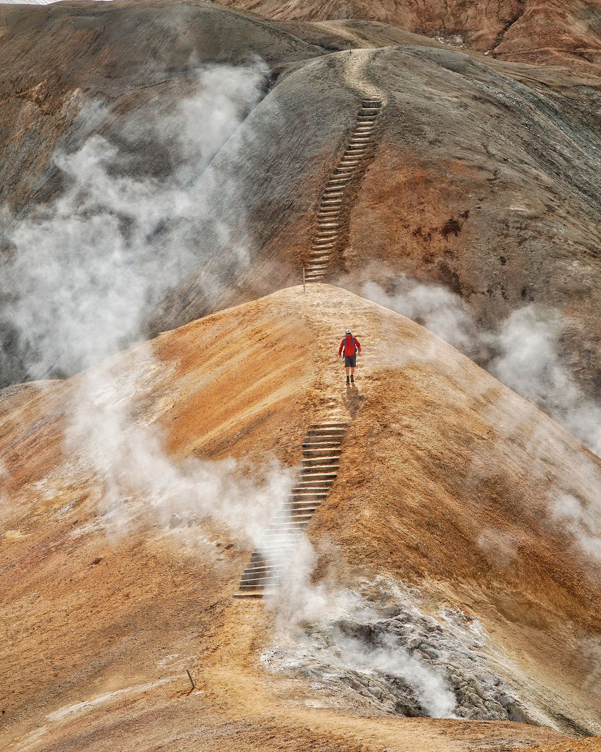 Ruta - dumanlar içinde kerlingarfjöll
