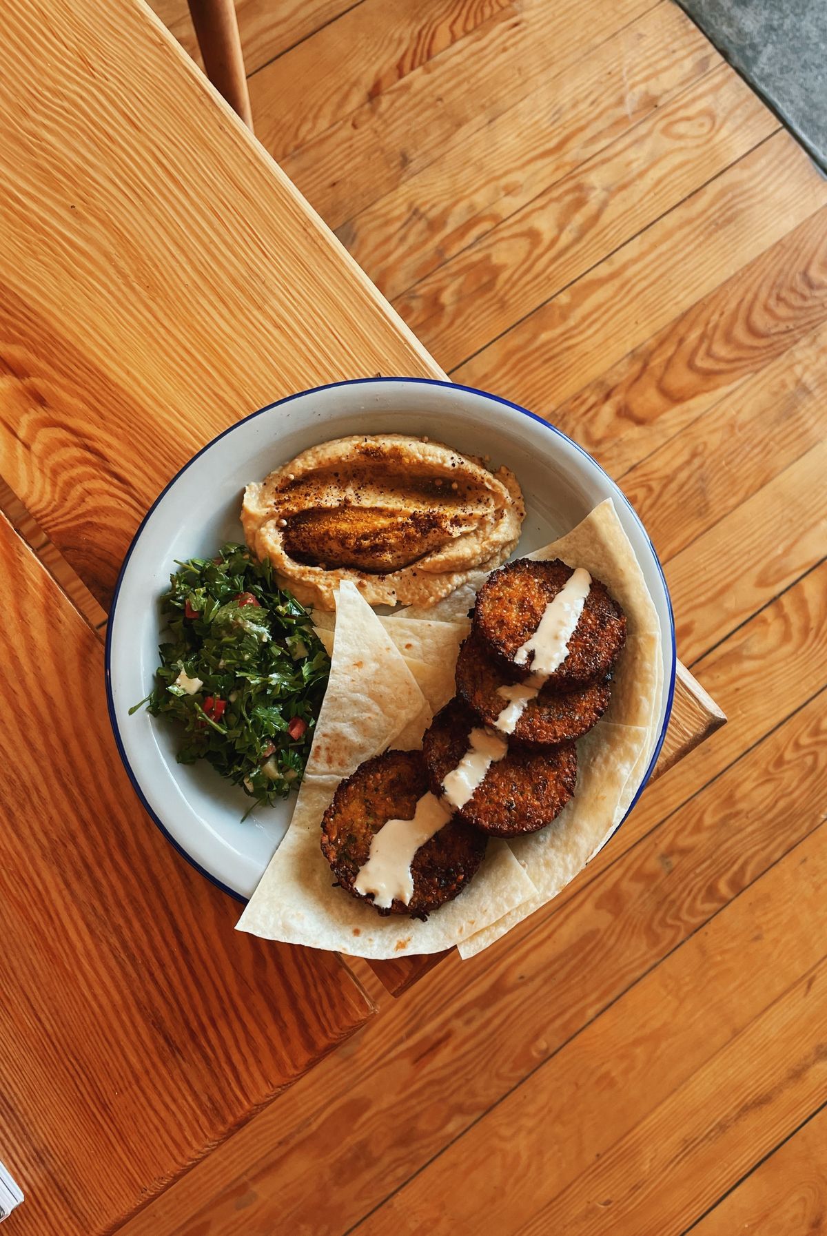 Orta Cafe'nin falafel'leri