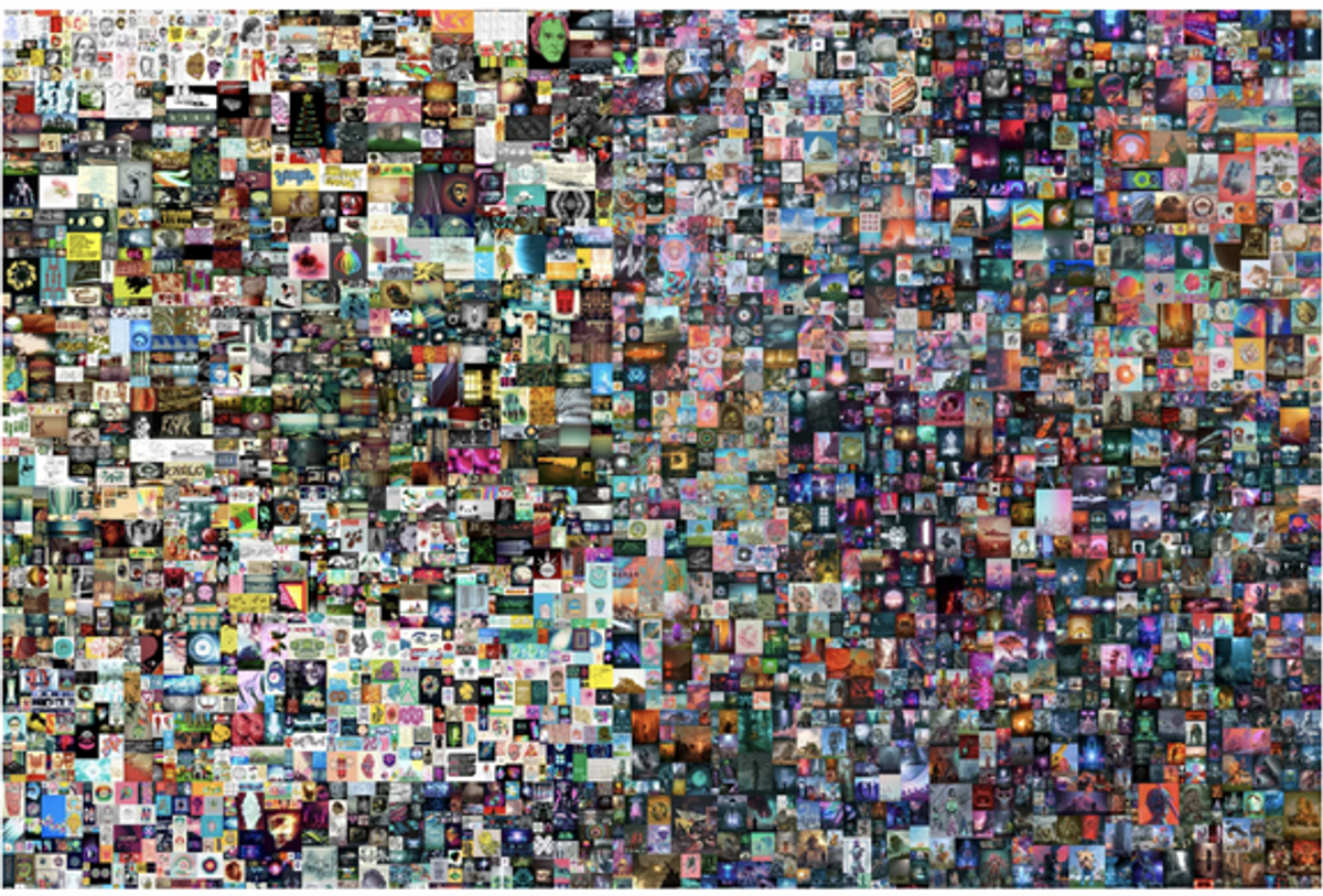 The First 5000 Days adlı NFT