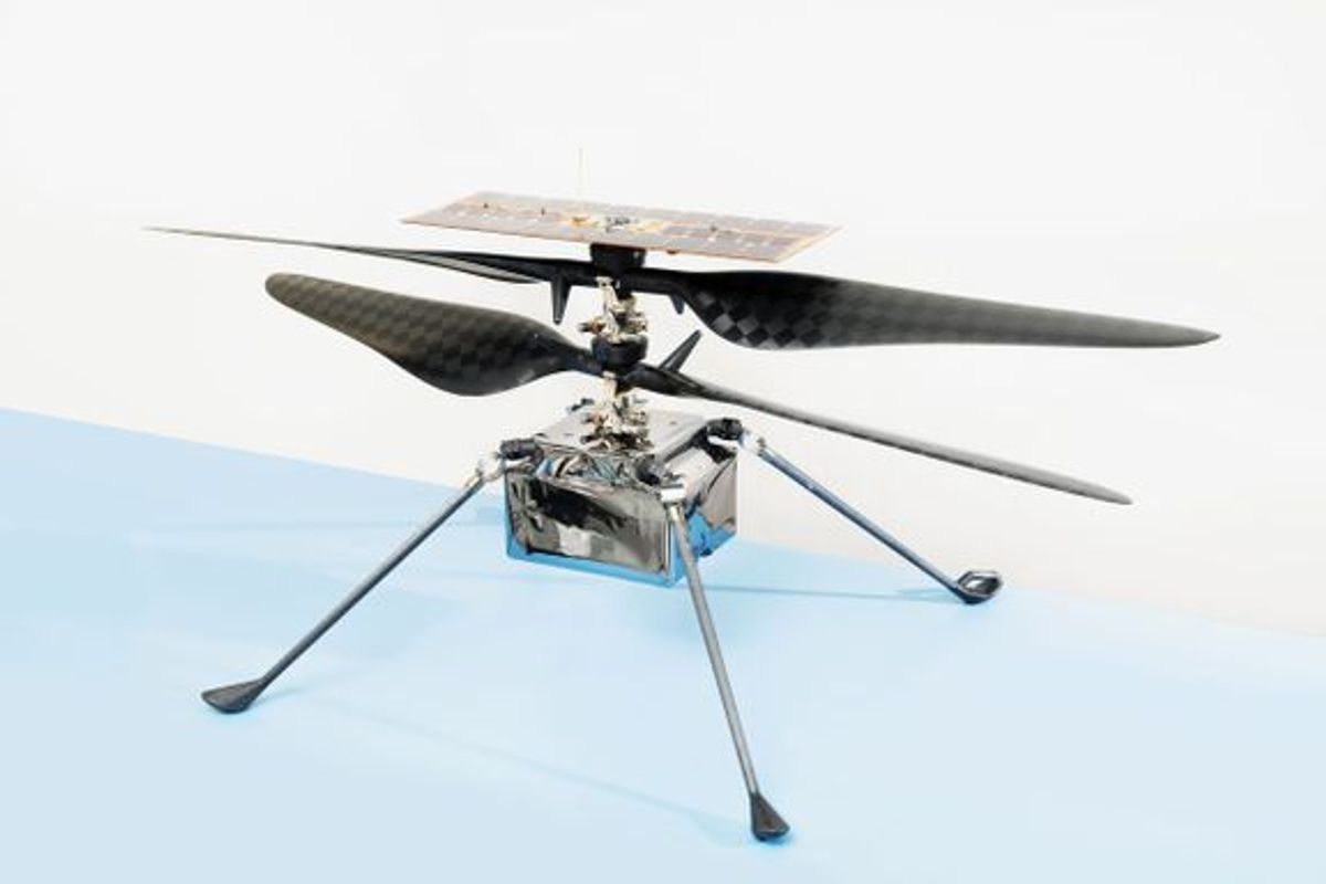 Marifetli helikopter Ingenuity