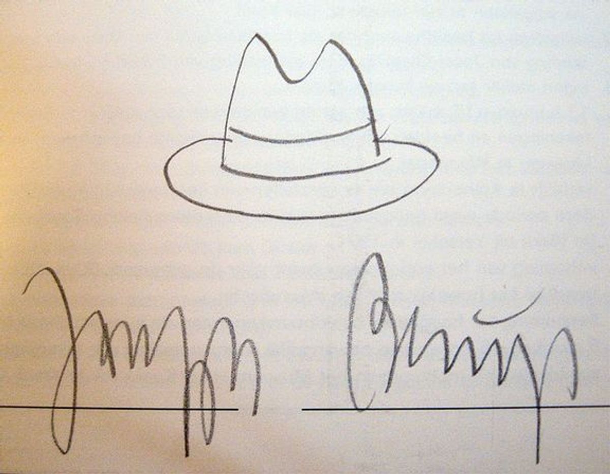 Beuys'un imzası