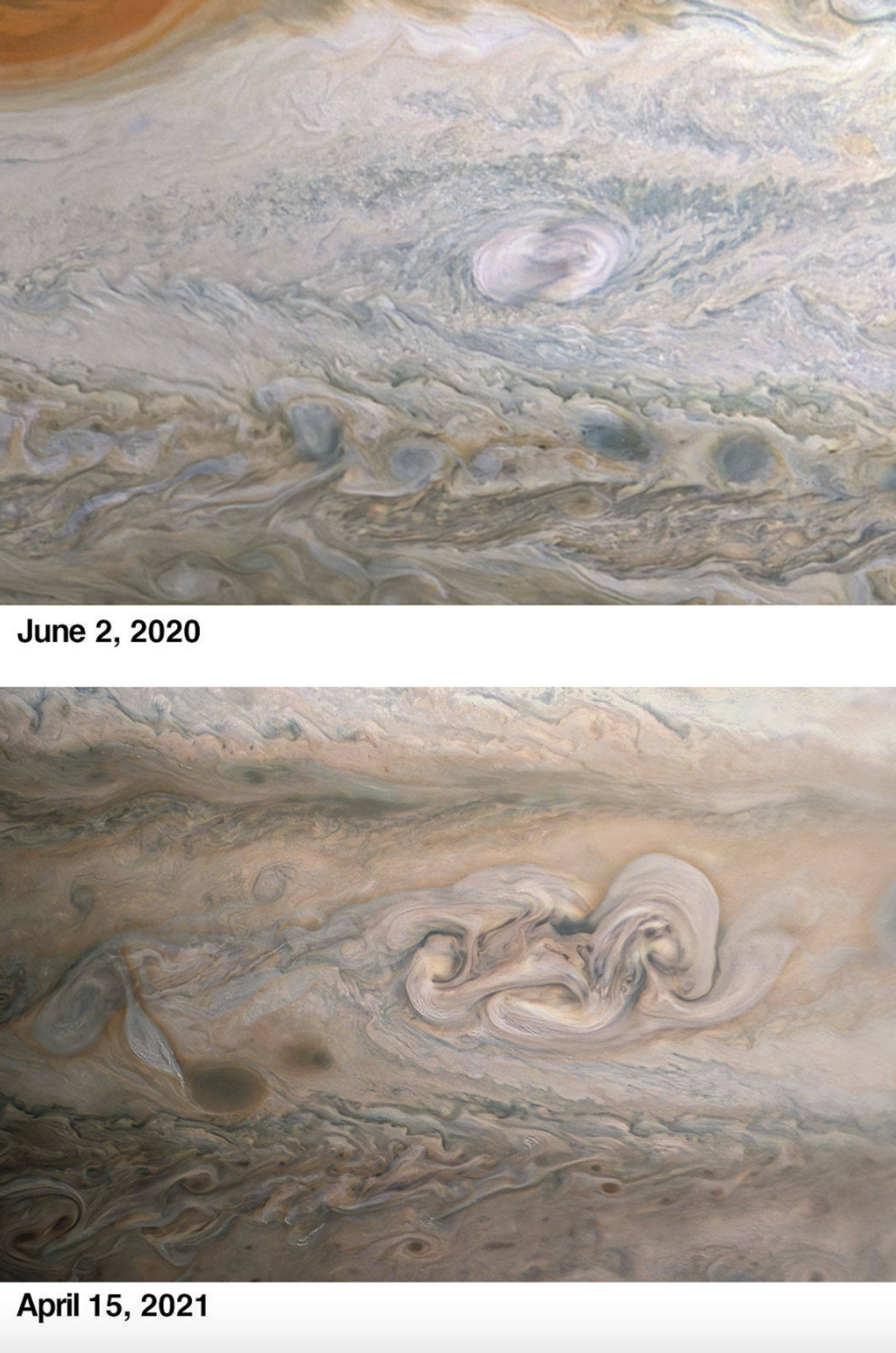 Image Data: NASA/JPL-Caltech/SwRI/MSSS NASA, Image processing by Kevin M. Gill © CC BY