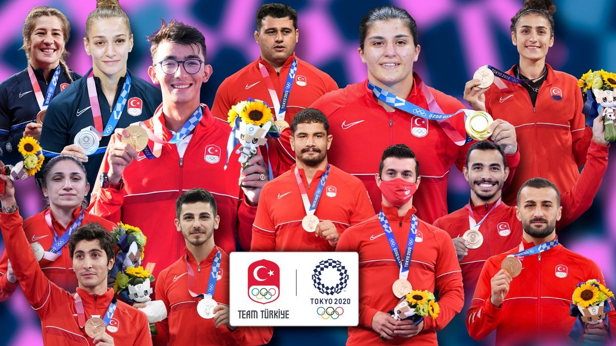 Türkiye'den sporcular