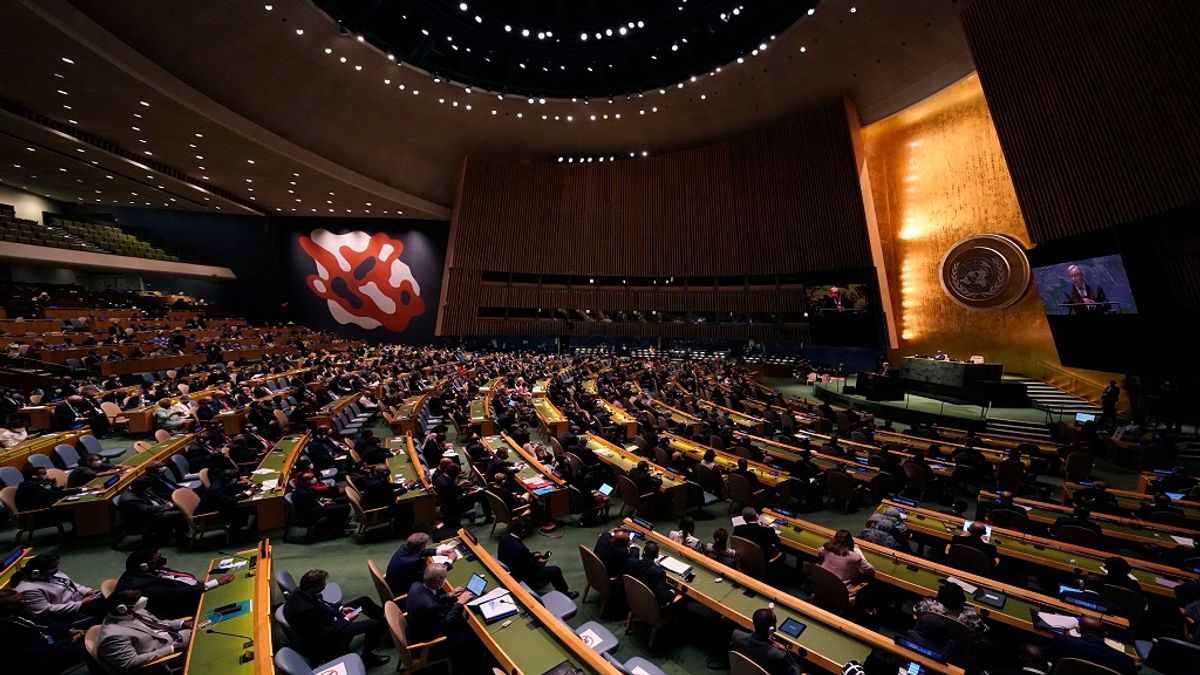 BM 76’ncı Genel Kurulu’nda çalışmalar başladı.