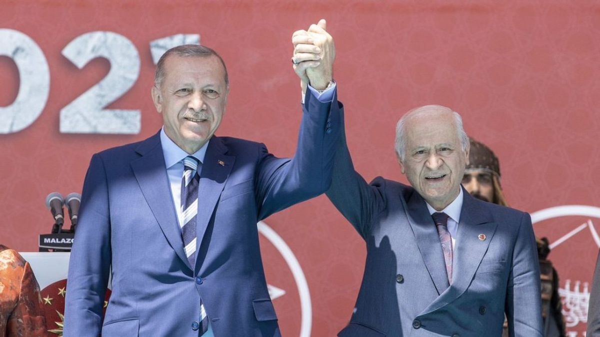 Cumhurbaşkanı Erdoğan ve MHP lideri Devlet Bahçeli