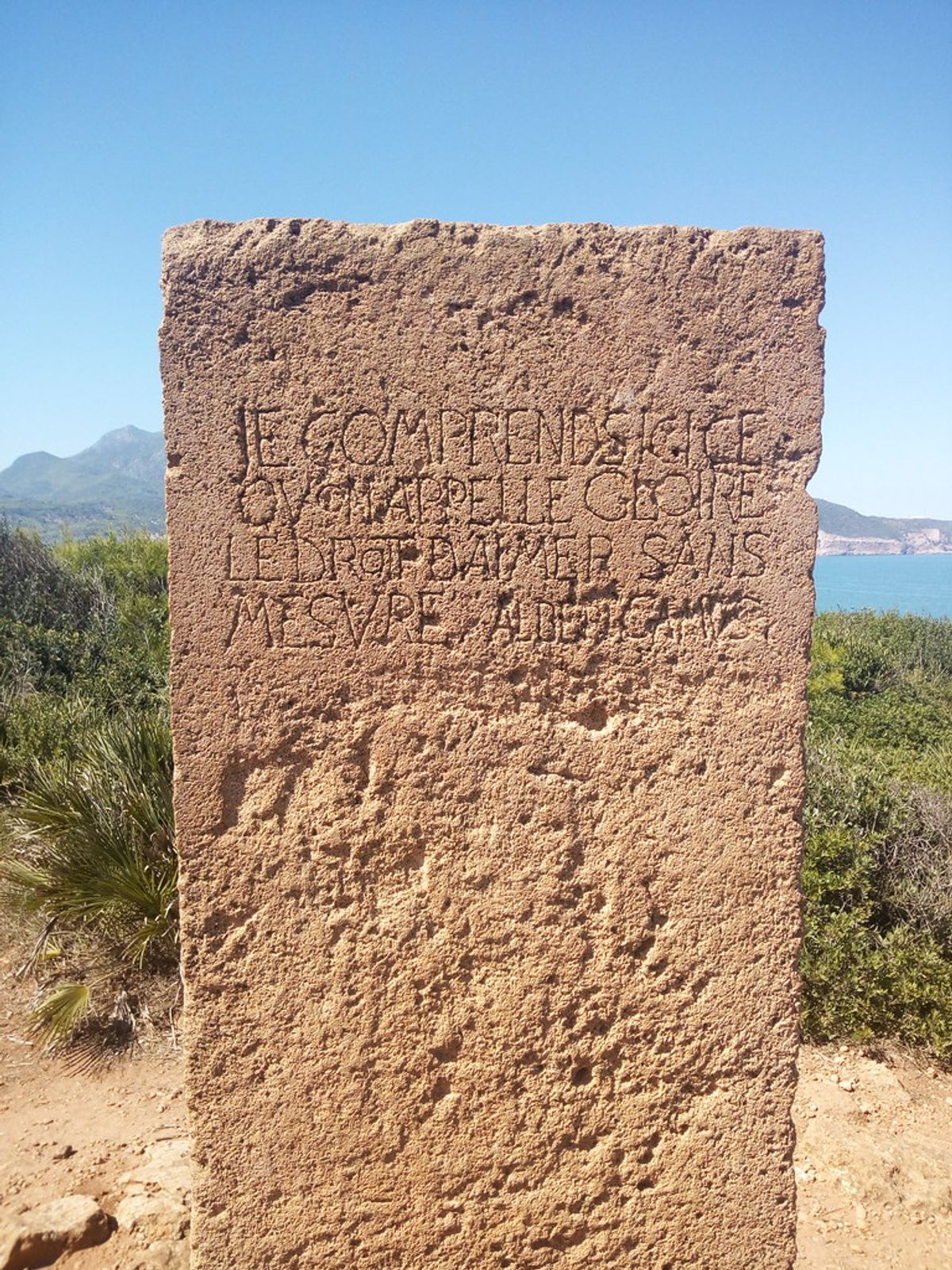 Tipaza'da Camus