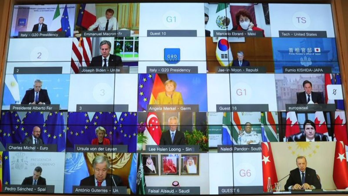 G20 Afganistan görüşmesi