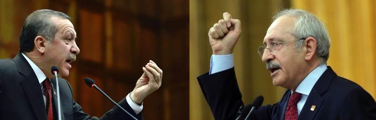 Recep Tayyip Erdoğan ve Kemal Kılıçdaroğlu