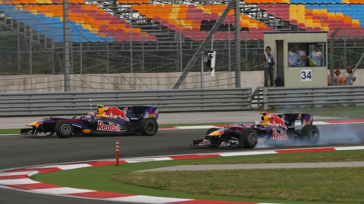 Vettel- Webber kazası