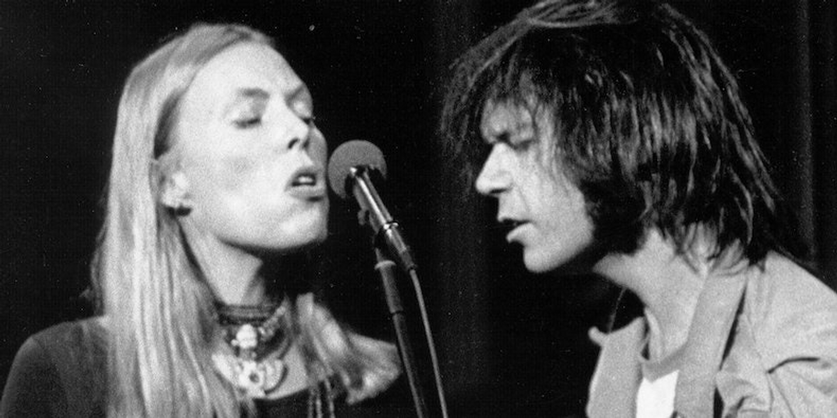 Joni Mitchell Neil Young