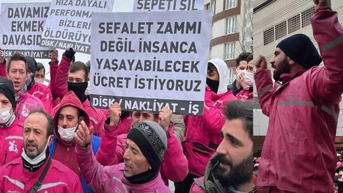 Kurye protestoları