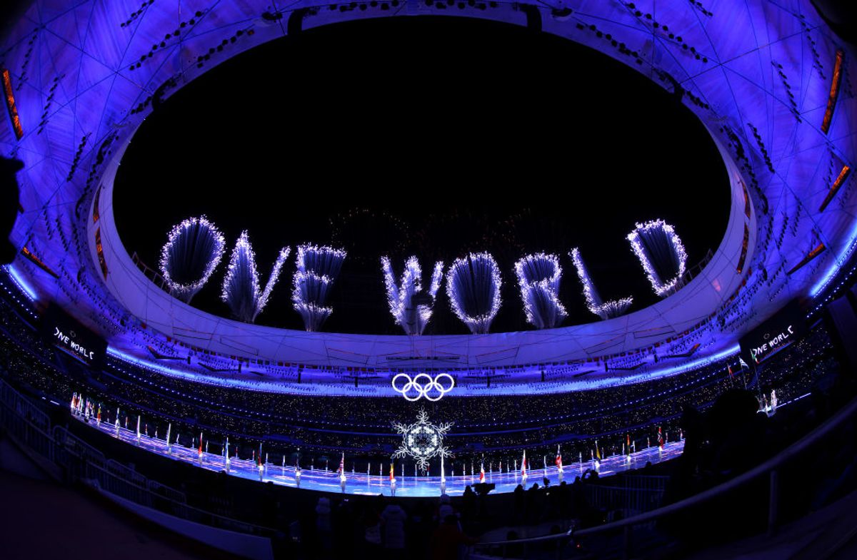 Pekin 2022 Kış Olimpiyatları'nın kapanış gösterisi