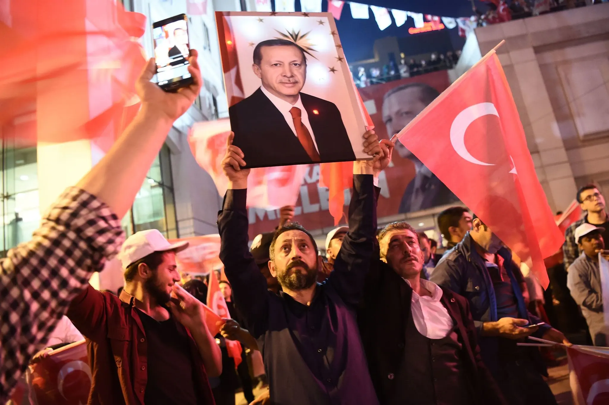 Erdoğan posteri