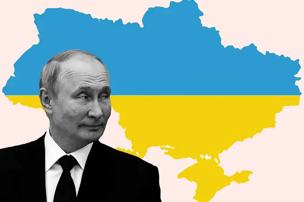 Putin Ukrayna haritası