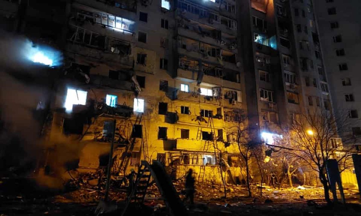 Kiev'de bir bina