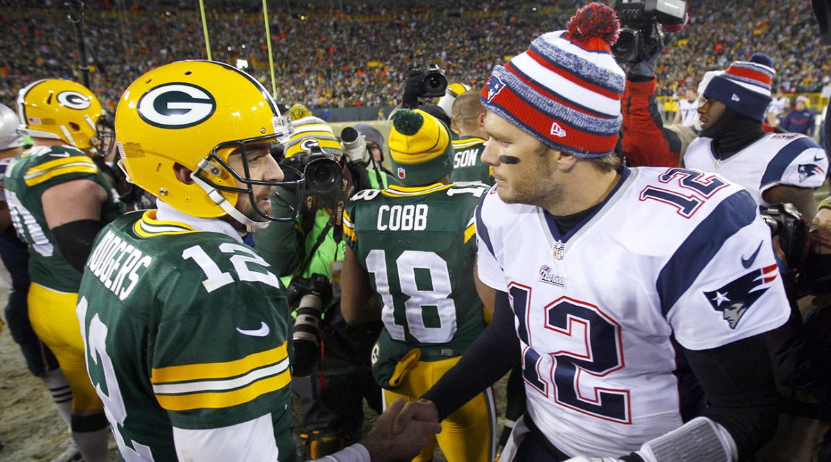 Aaron Rodgers, Tom Brady