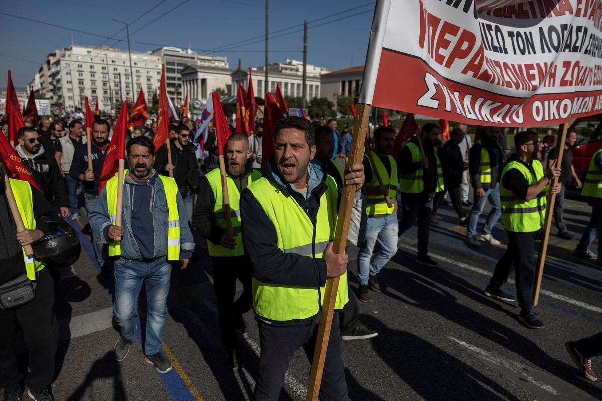 protestodan fotoğraf