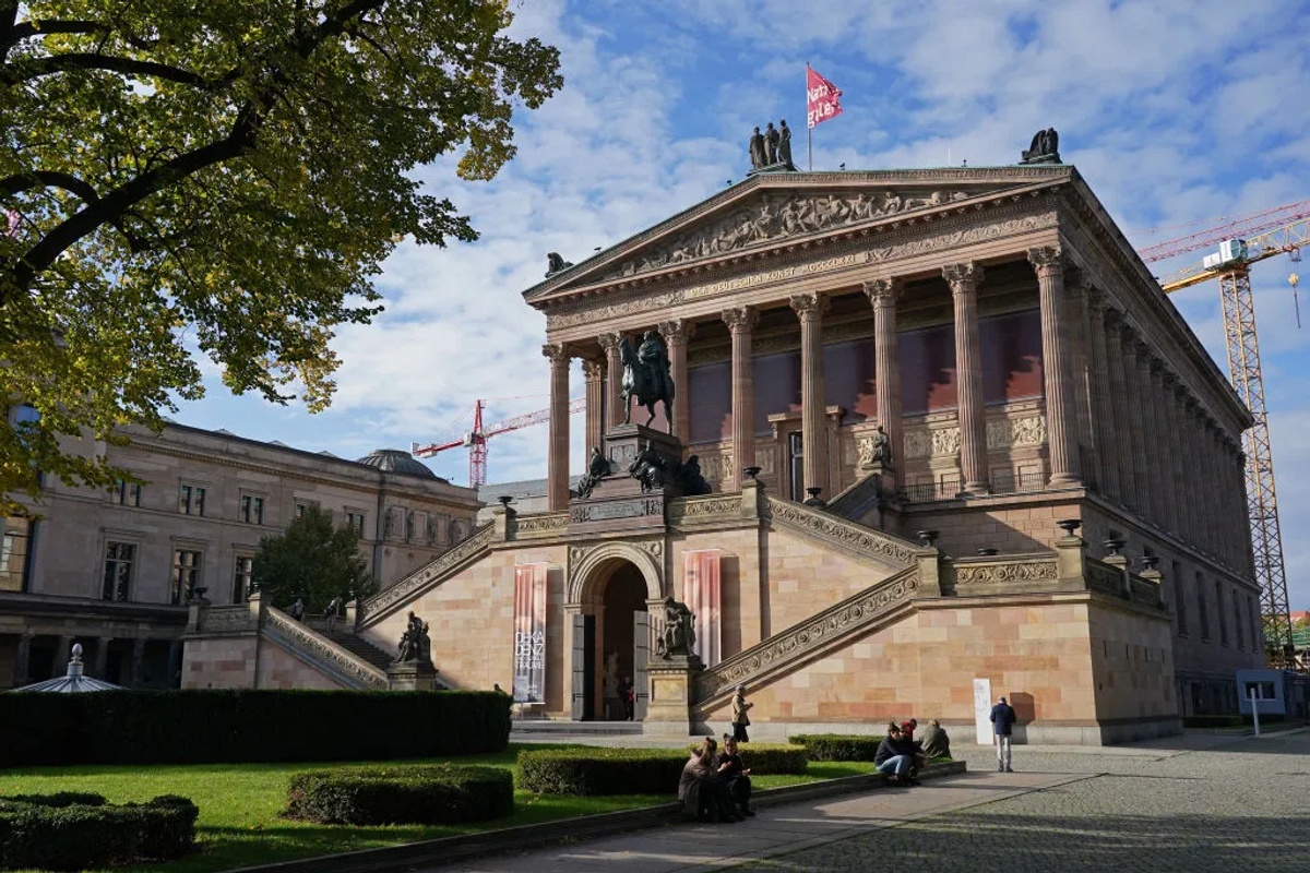 Alte Nationalgalerie, Berlin. Fotoğraf: Sean Gallup