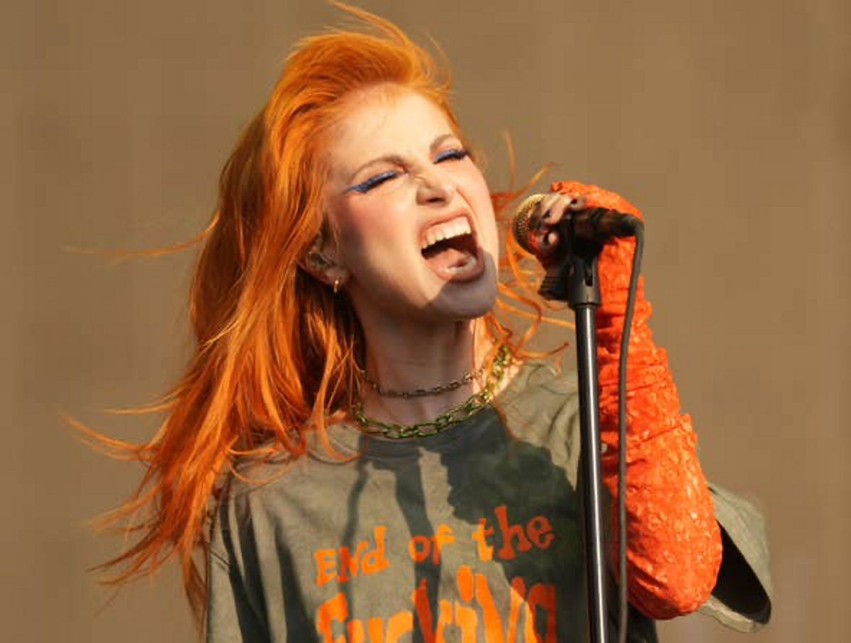 Hayley Williams of Paramore performs at the Austin City Limits Music Festival in Zilker Park on Sunday October 9, 2022.