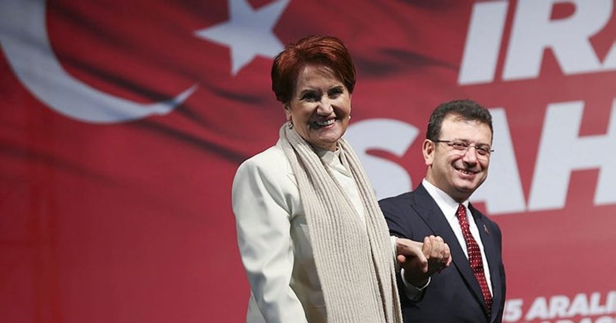 Meral Akşener Ekrem İMamoğlu