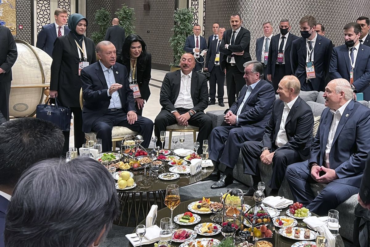 Erdoğan Avrasya liderleriyle