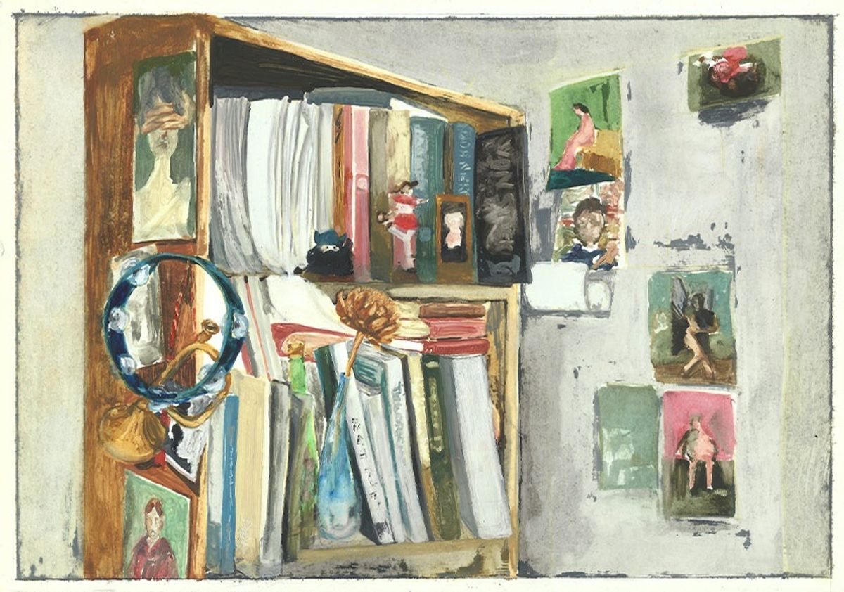 Begüm Mütevellioğlu, ilk atölye I first studio I, 2022 | Kaynak: Artful Living
