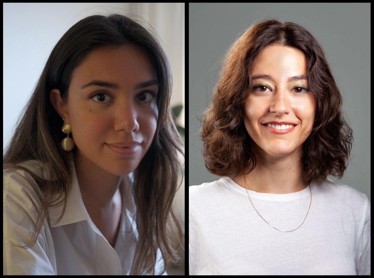 OMM Sergiler Editörü Bala Gürcan ve OMM Sergiler Direktörü Zeynep Birced