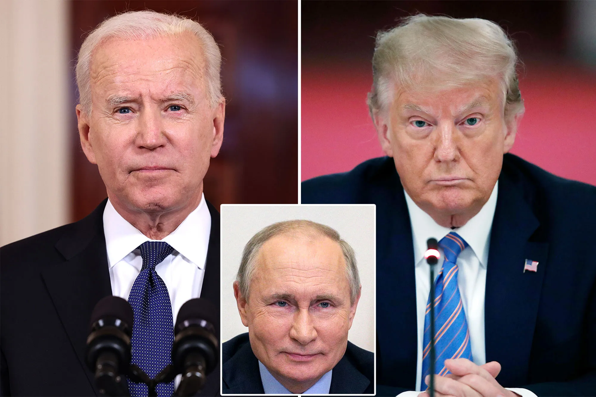 Biden Putin Trump