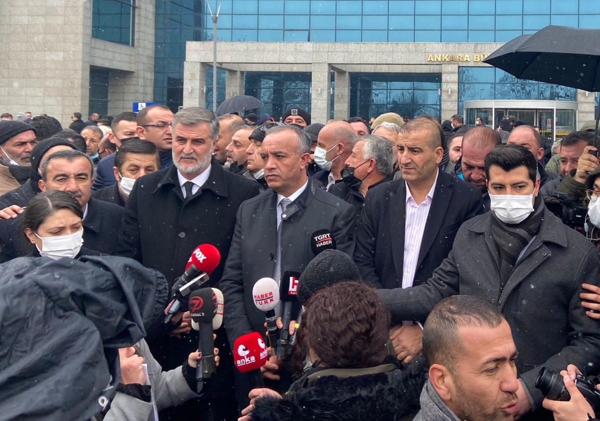 dolmuşçulardan protesto