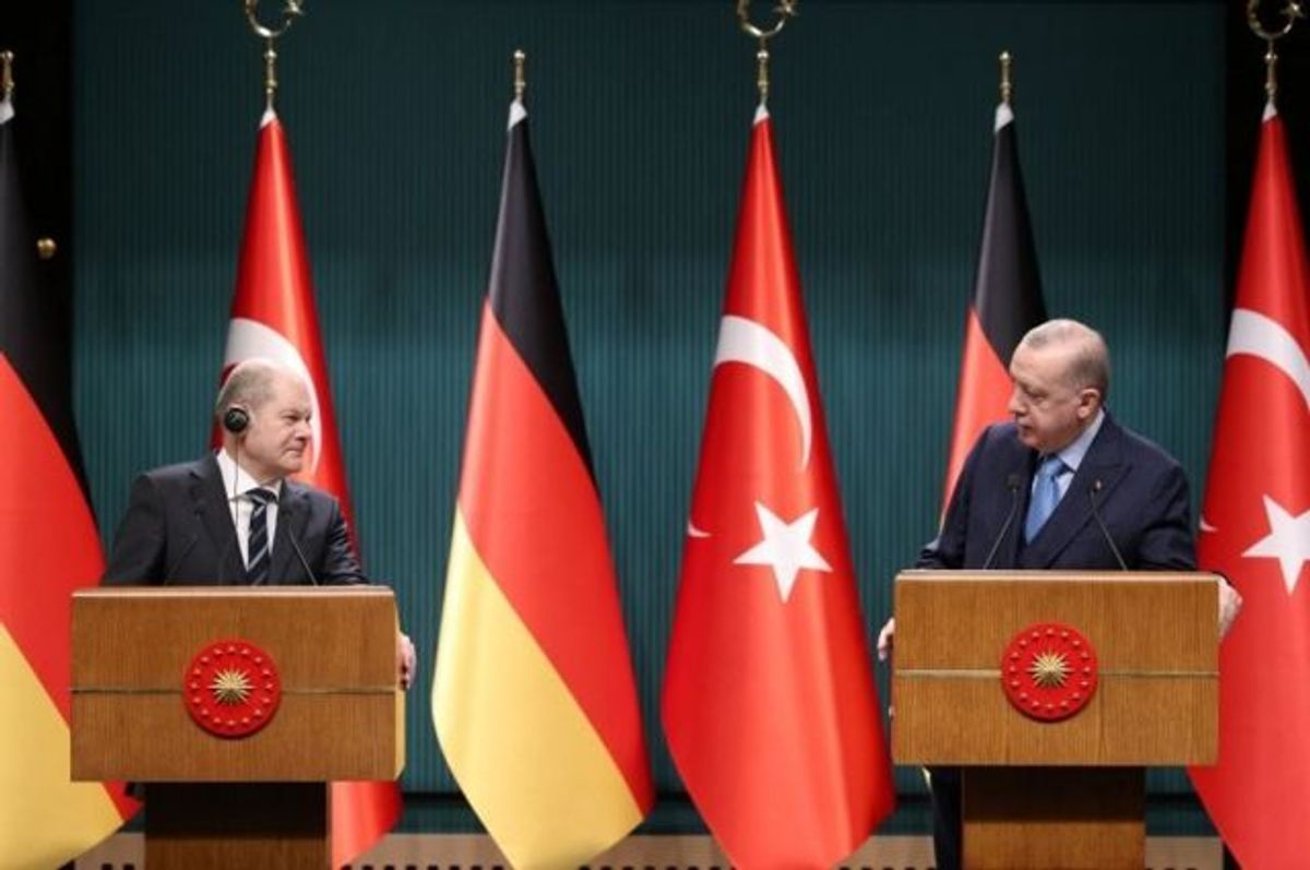 Erdoğan ve Scholz