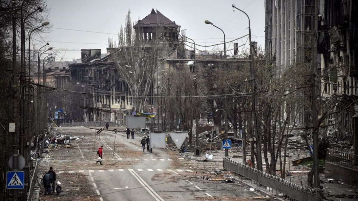 Ukrayna'nın Mariupol şehri