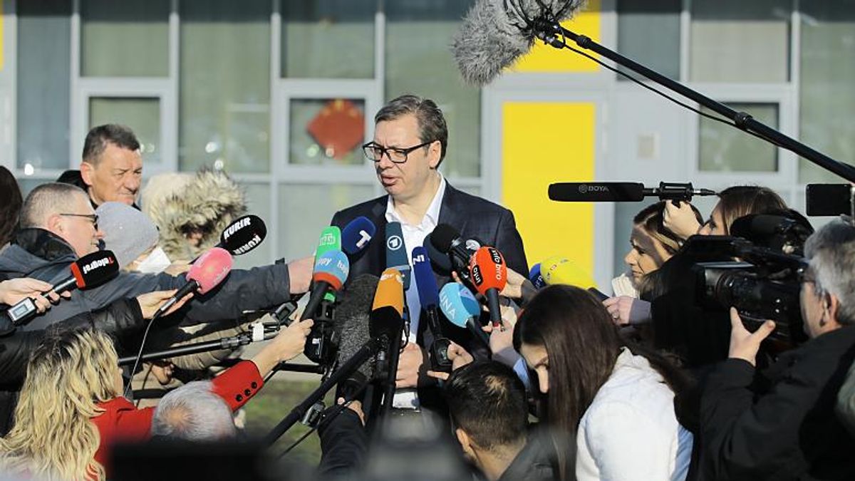 Cumhurbaşkanı Aleksandar Vucic
