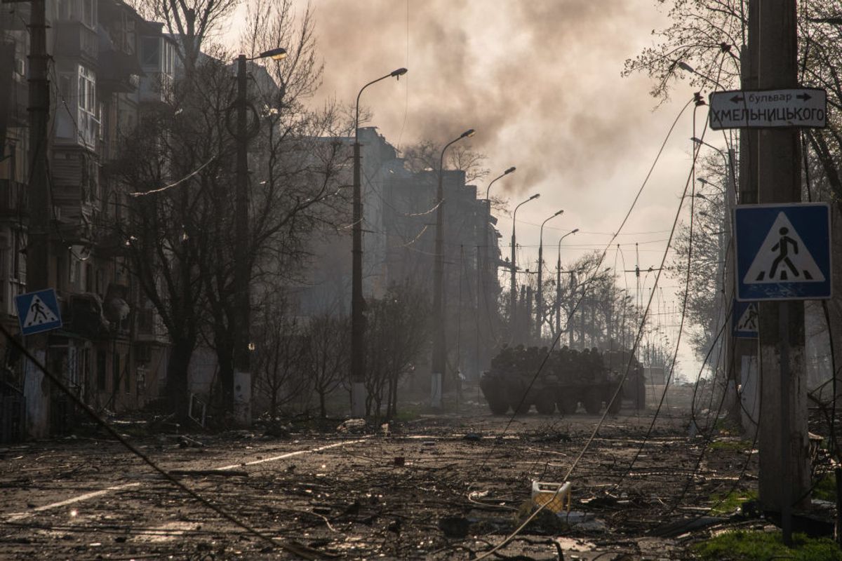Mariupol'de bombardımanın ardından şehrin son hâli
