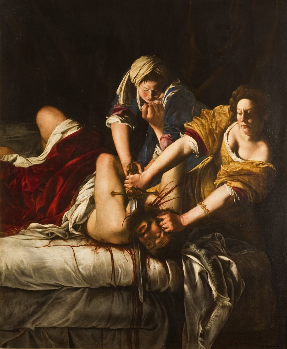Judith'in Holofernes'i Katledişi (Artemisia)