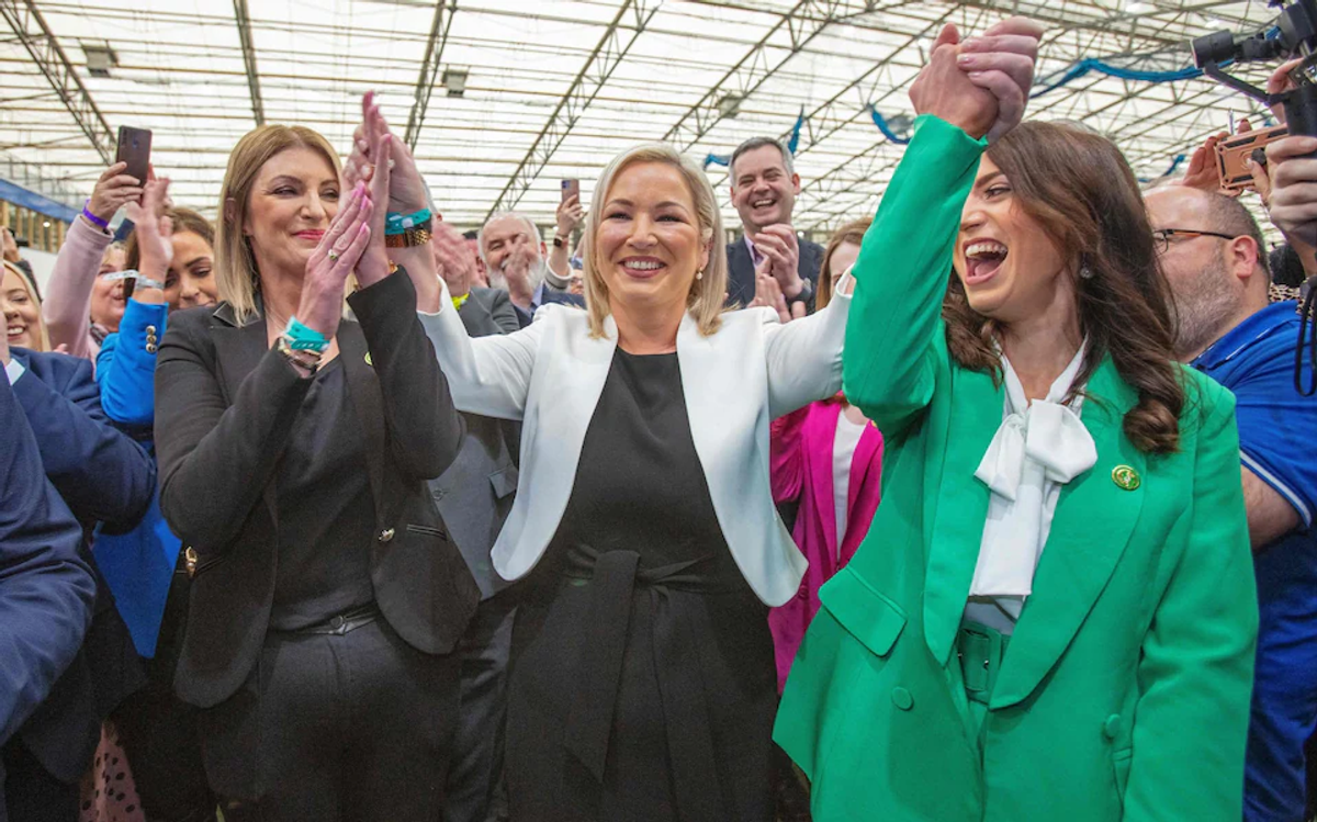 Sinn Fein kutlama