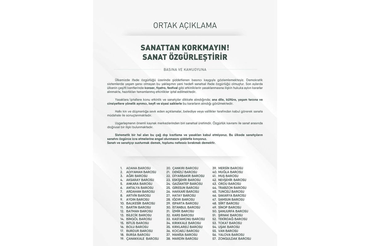 57 Baronun açıklaması