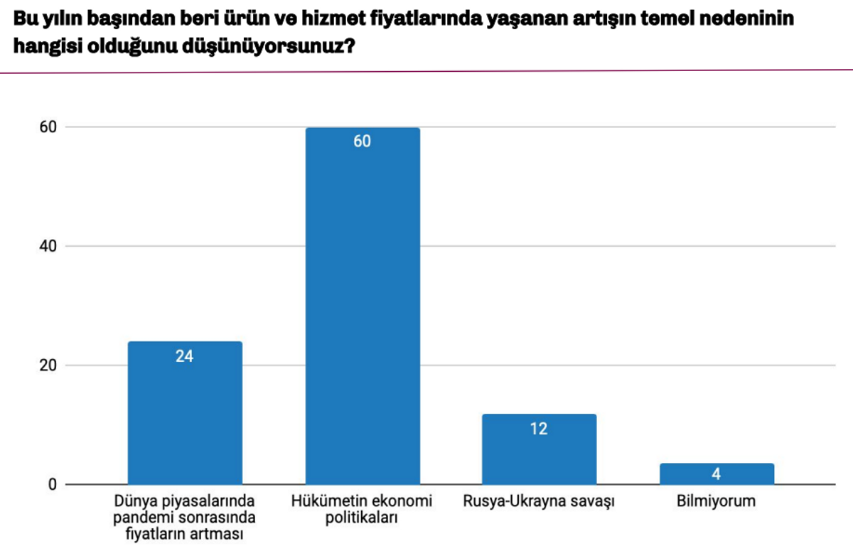 Türkiye Raporu enflasyonun sebebi