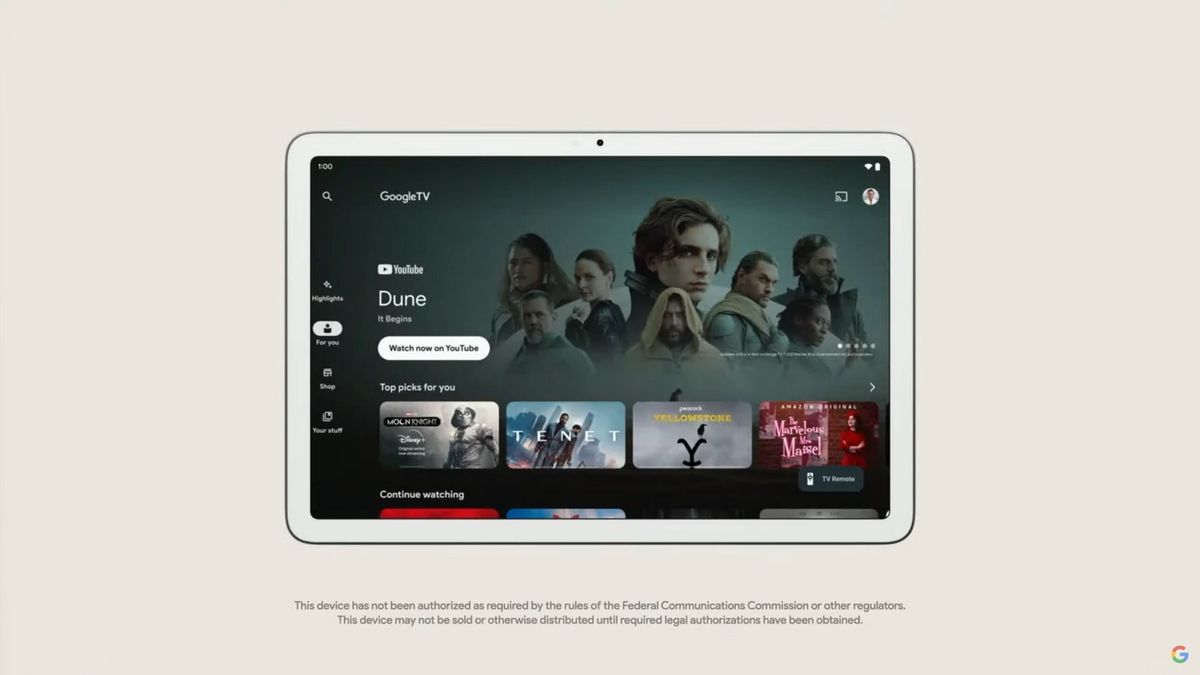 Pixel Tablet