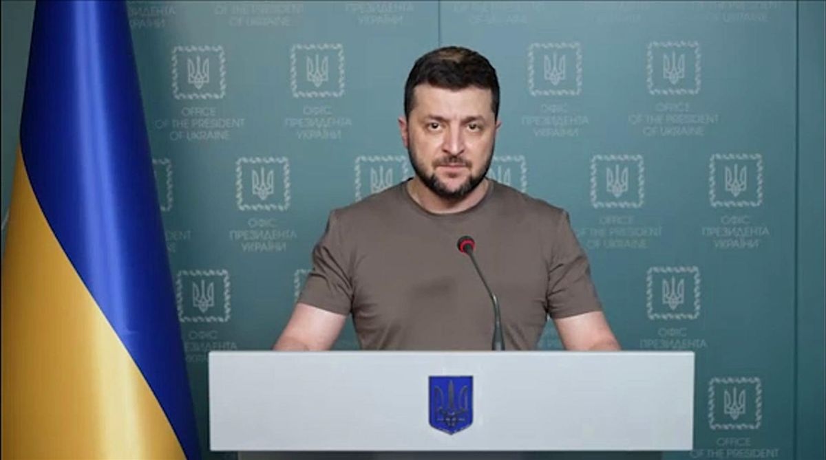 Ukrayna Cumhurbaşkanı Volodimir Zelenski