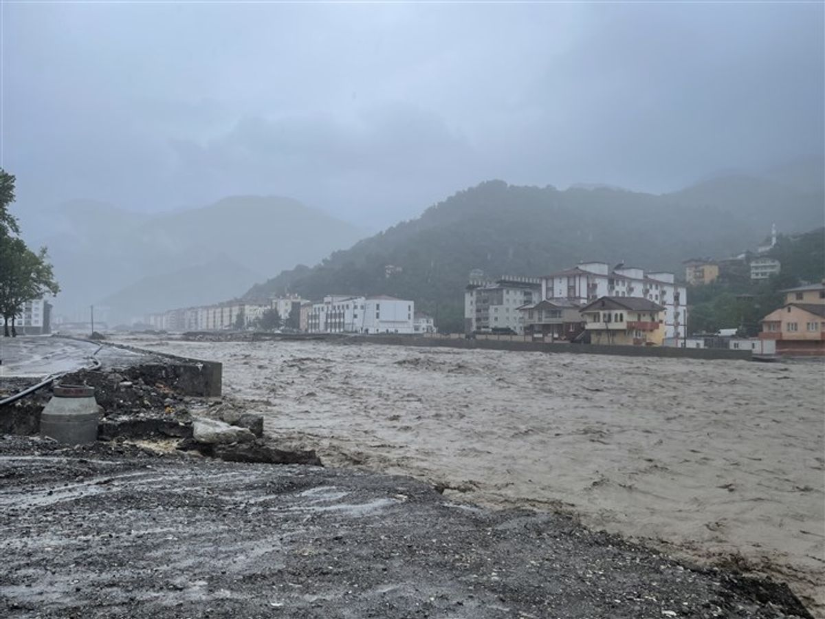 Kastamonu'da sel